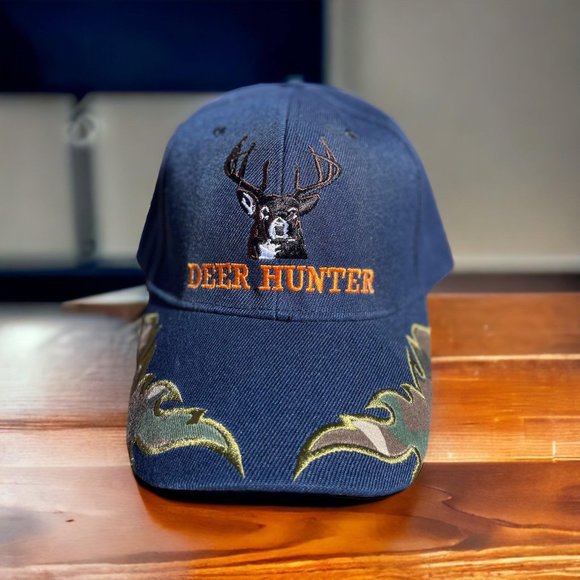 Embroidered Hat | Adjustable Sports Deer Hat | Sun Hat Protection - Picture 2 of 5